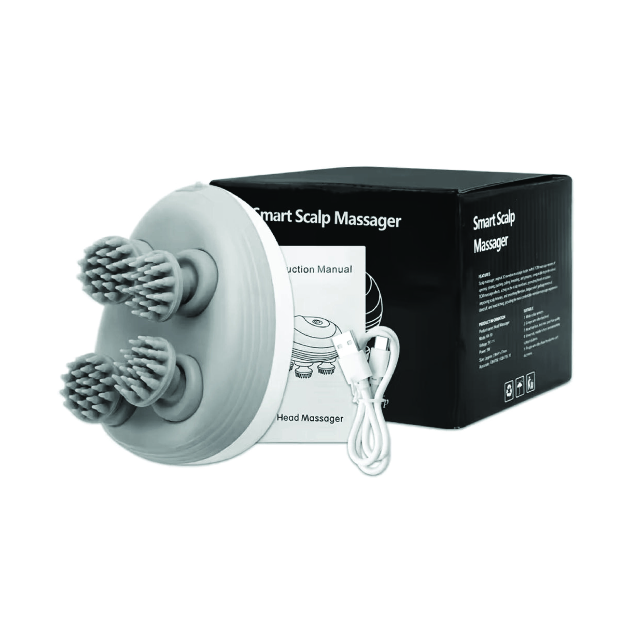 Smart scalp massager